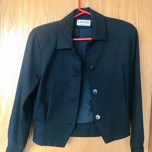 Gianni Petite Black Woman’s Suit